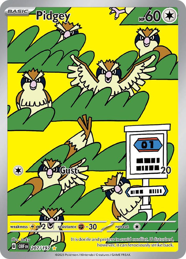 Pidgey - 207/197 - Pokémon