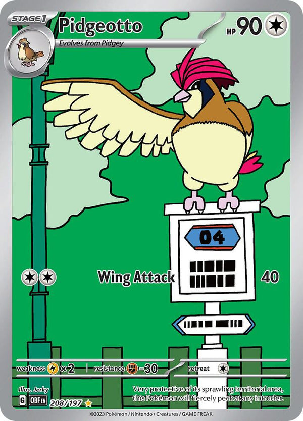 Pidgeotto - 208/197 - Pokémon