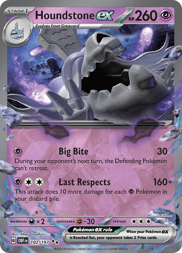 Houndstone ex - Pokémon