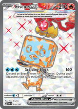 Eiscue ex - 210/197 - Pokémon