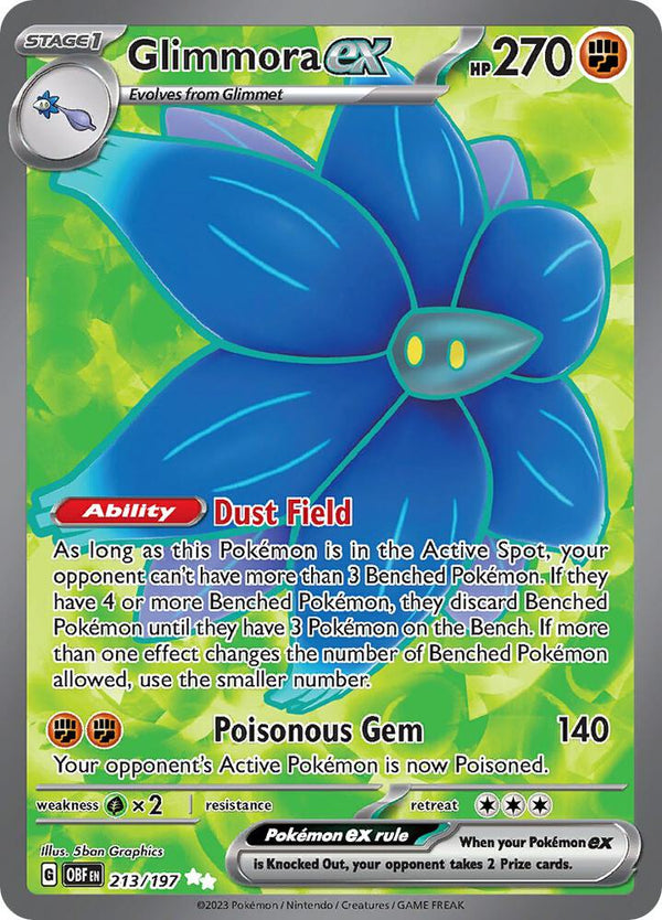 Glimmora ex - 213/197 - Pokémon