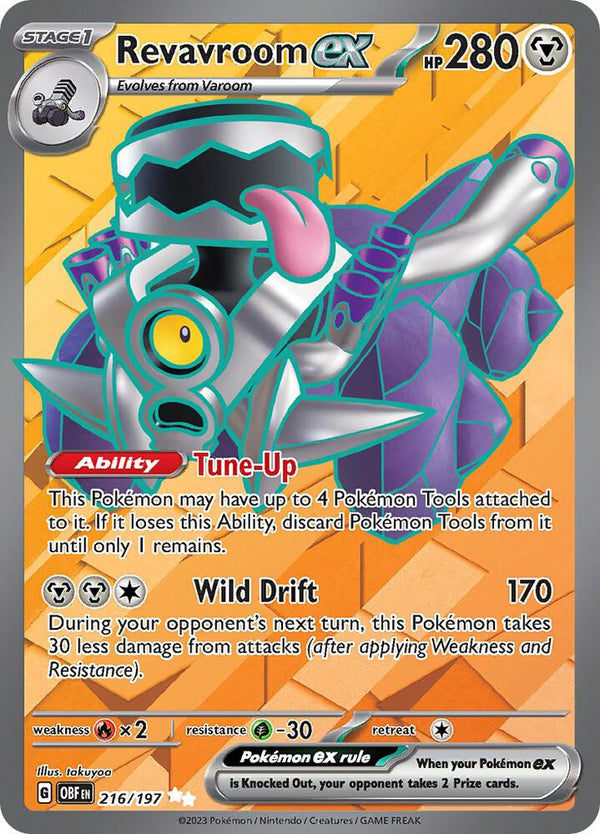Revavroom ex - 216/197 - Pokémon