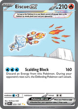 Eiscue ex - 222/197 - Pokémon