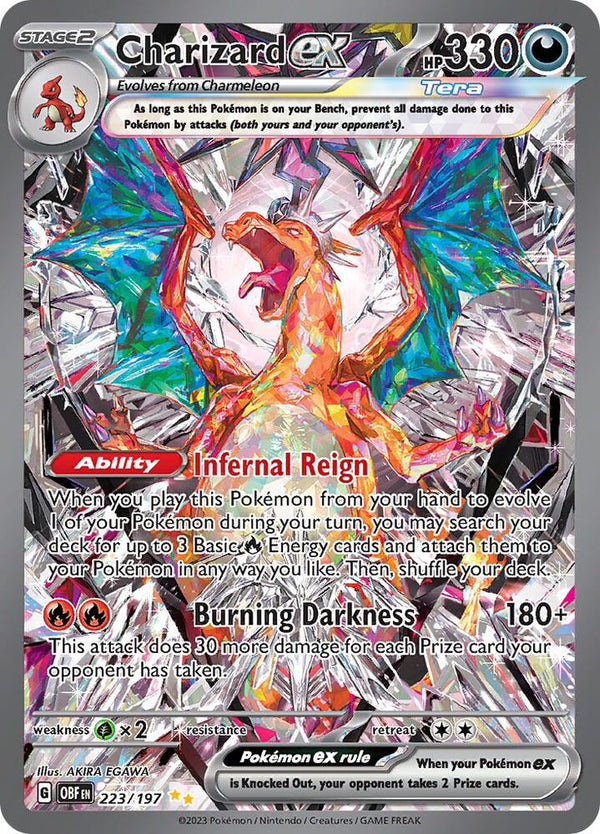 Charizard ex - 223/197 - Pokémon