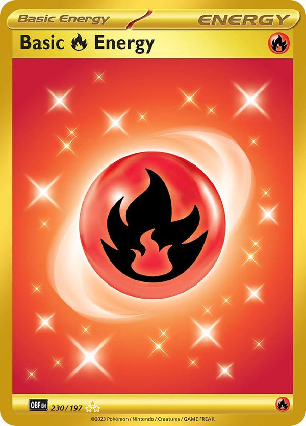 Basic Fire Energy - 230/197 - Pokémon