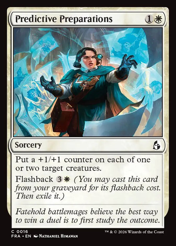 Predictive Preparations (FRA 16) - Magic: The Gathering
