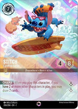 Stitch - Carefree Surfer (Enchanted) - Disney Lorcana