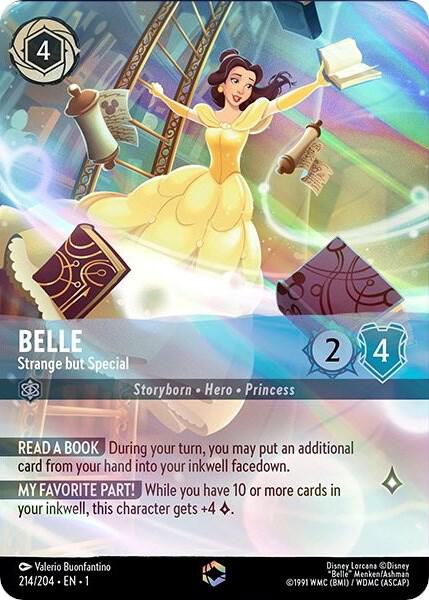 Belle - Strange but Special (Enchanted) - Disney Lorcana