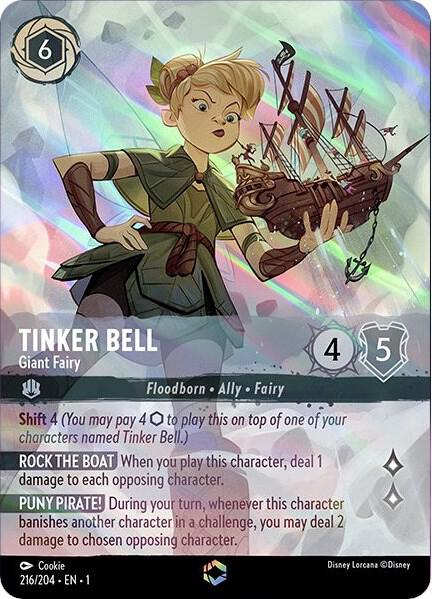 Tinker Bell - Giant Fairy (Enchanted) - Disney Lorcana