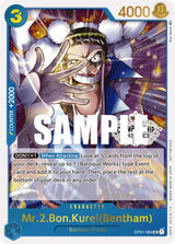 Mr.2.Bon.Kurei (Bentham) (Store Championship Participation Pack Vol. 2) - One Piece Card Game
