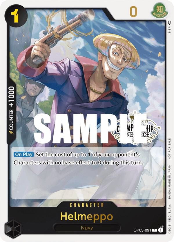Helmeppo (Store Championship Participation Pack Vol. 2) - One Piece Card Game