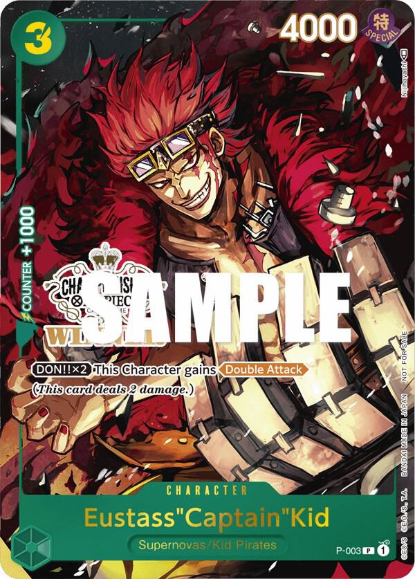 Eustass"Captain"Kid (Store Championship Vol. 2 Winner) - One Piece Card Game