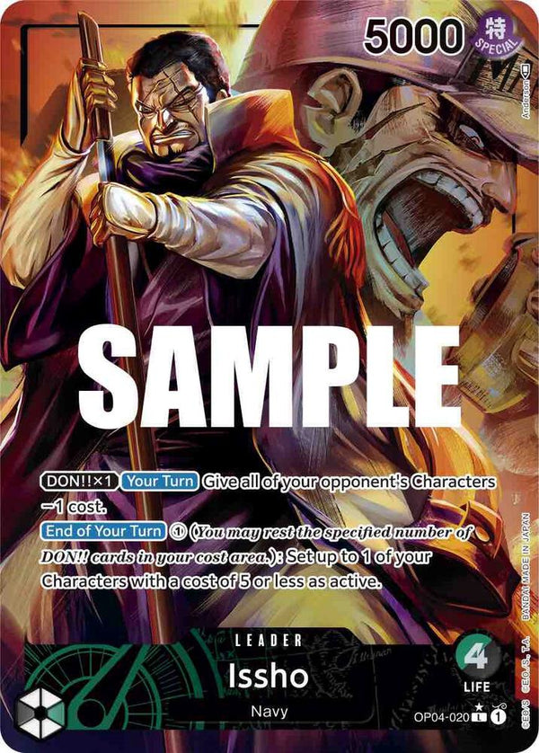 Issho (Alternate Art) - One Piece Card Game