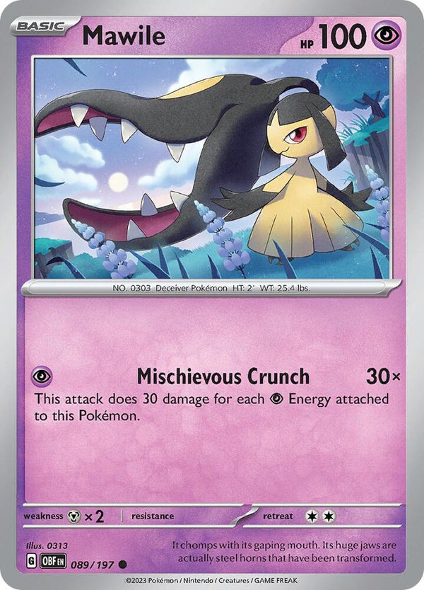 Mawile - 089/197 - Pokémon