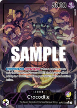 Crocodile (058) (Alternate Art) - One Piece Card Game