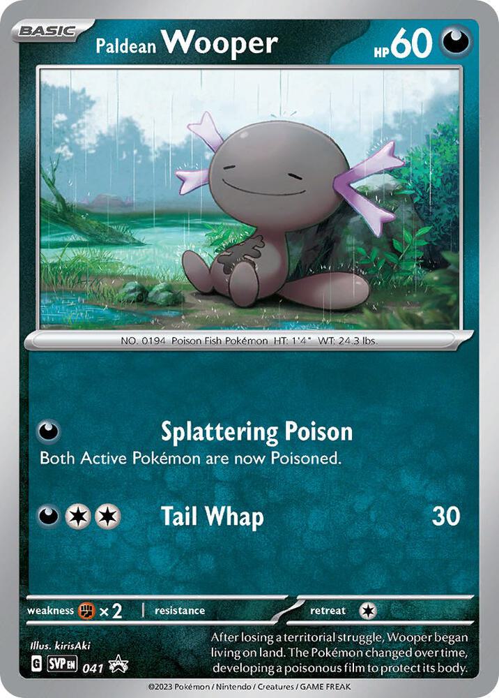 Paldean Wooper - 041