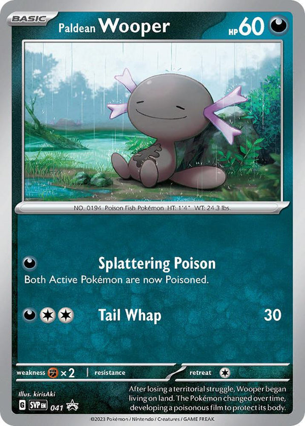 Paldean Wooper - 041 - Pokémon