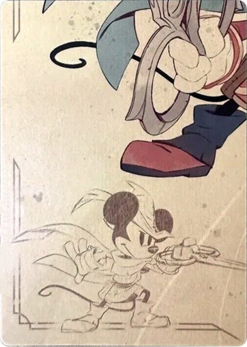 Mickey Mouse - Brave Little Tailor Puzzle Insert (Bottom Left) - Disney Lorcana