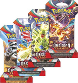 Obsidian Flames Sleeved Booster Pack Art Bundle [Set of 4] - Pokémon
