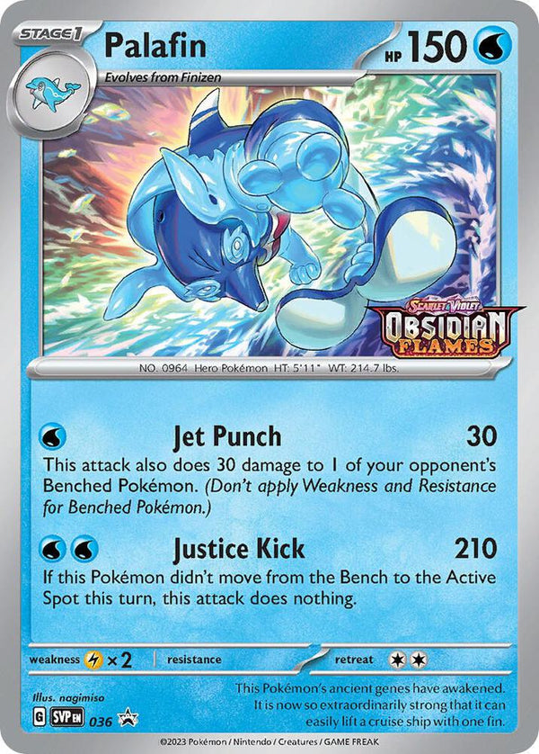 Palafin - 036 (Prerelease) - Pokémon