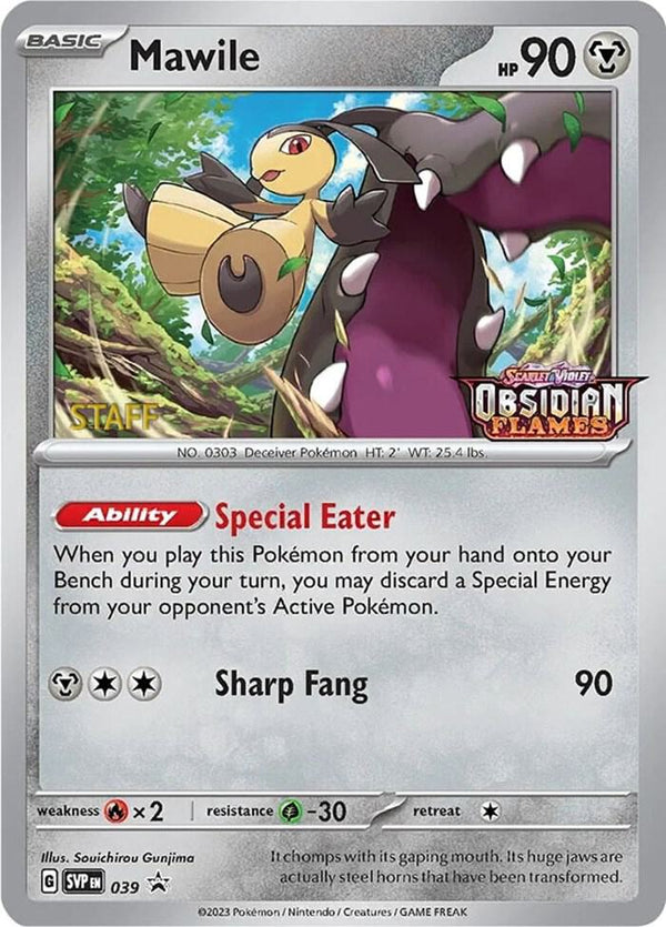 Mawile - 039 (Prerelease) [Staff] - Pokémon