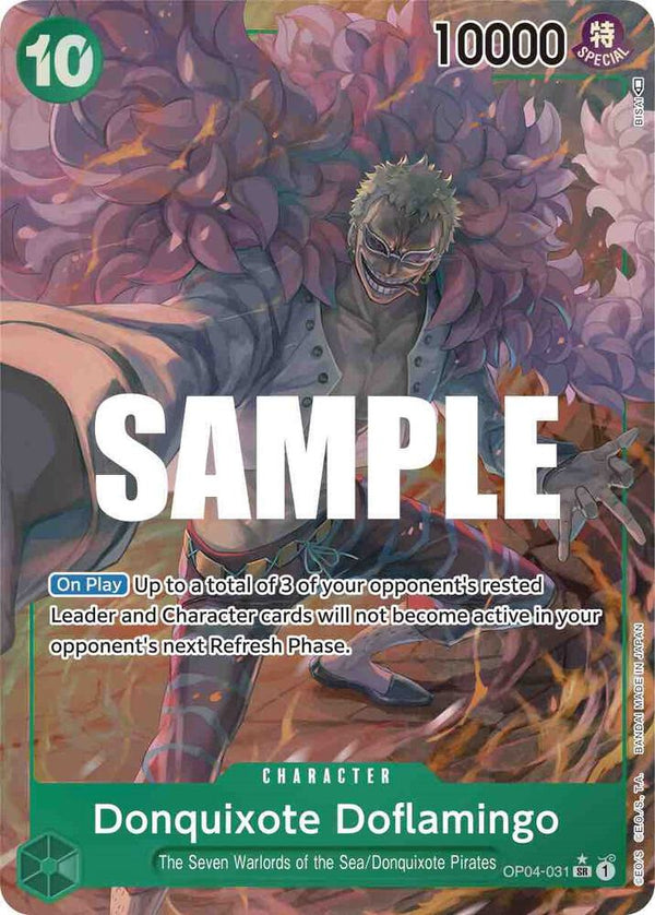 Donquixote Doflamingo (031) (Alternate Art) - One Piece Card Game