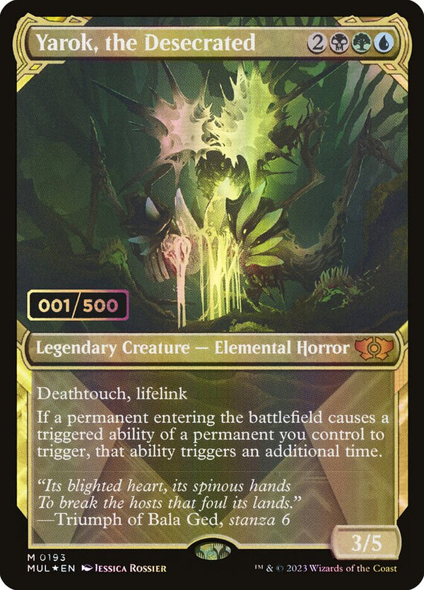 Yarok, the Desecrated (Serial Numbered) - Magic: The Gathering