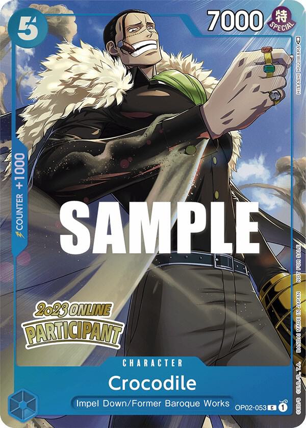 Crocodile (Online Regional 2023) [Participant] - One Piece Card Game
