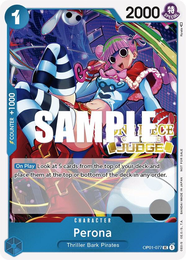 Perona (Judge Pack Vol. 2) - One Piece Card Game