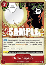 Flame Emperor (Judge Pack Vol. 2) - One Piece Card Game
