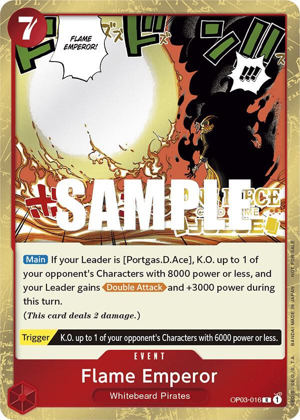 Flame Emperor (Judge Pack Vol. 2) - One Piece Card Game