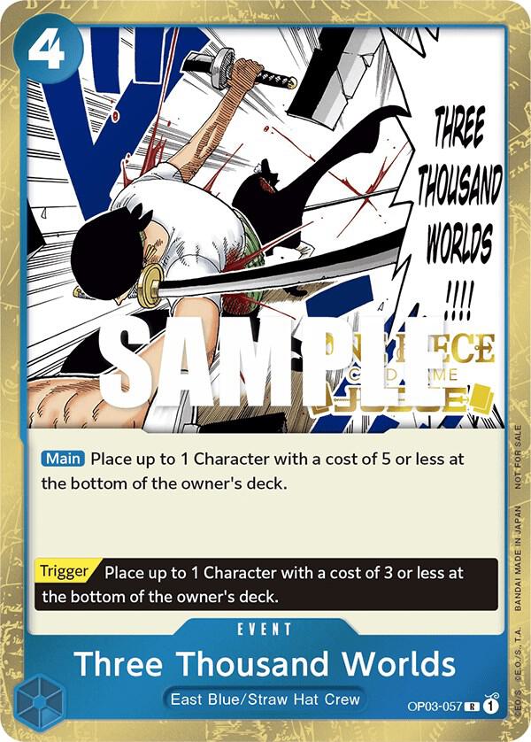 Three Thousand Worlds (Judge Pack Vol. 2) - One Piece Card Game