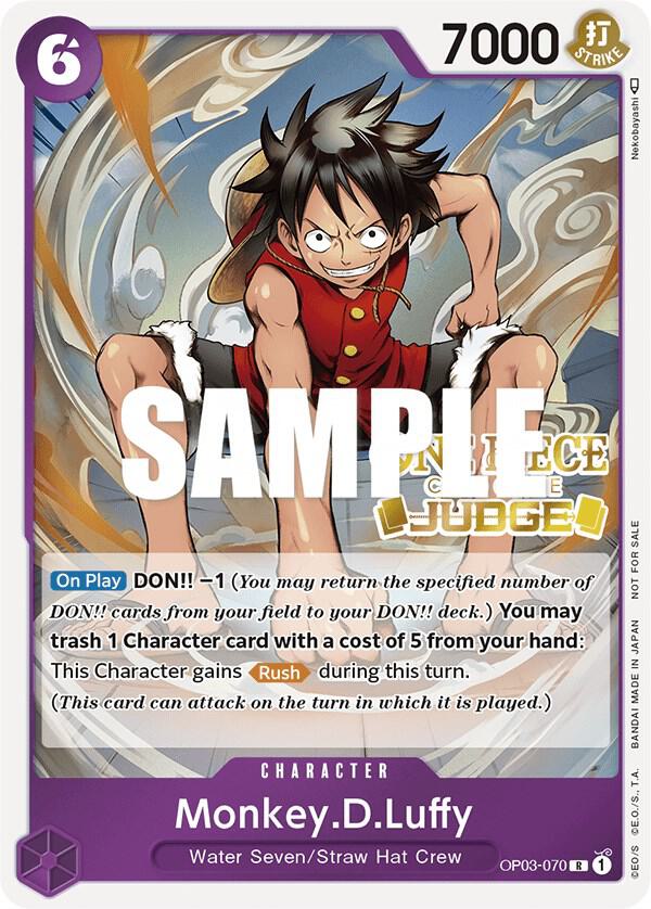 Monkey.D.Luffy (Judge Pack Vol. 2) - One Piece Card Game