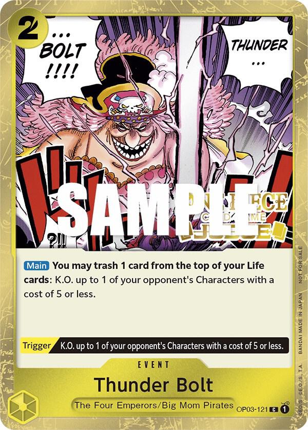 Thunder Bolt (Judge Pack Vol. 2) - One Piece Card Game