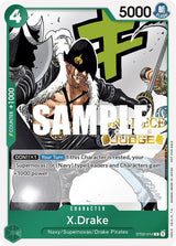 X.Drake (Judge Pack Vol. 2) - One Piece Card Game