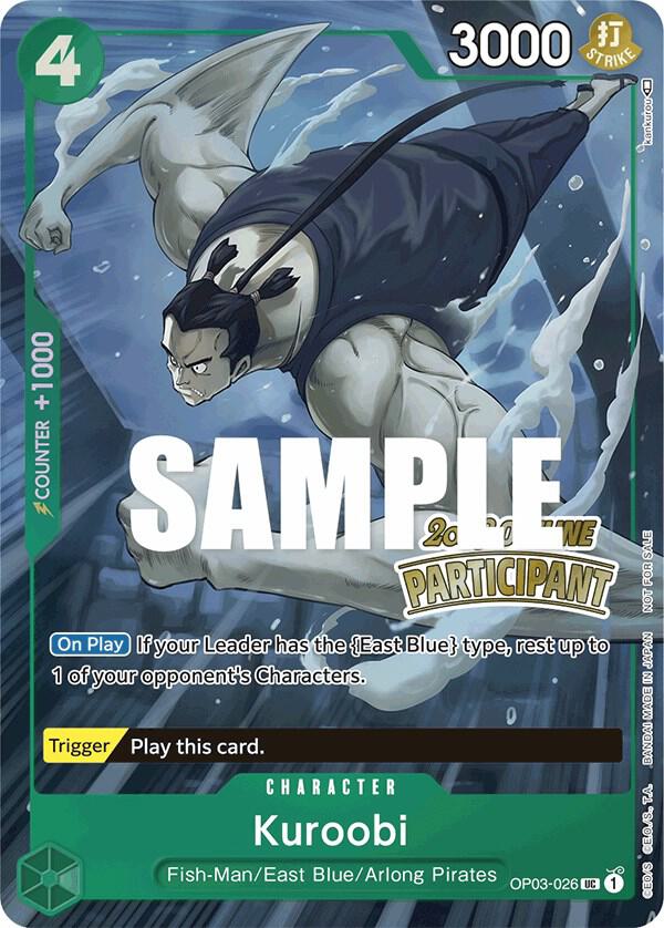 Kuroobi (Offline Regional 2023) [Participant] - One Piece Card Game