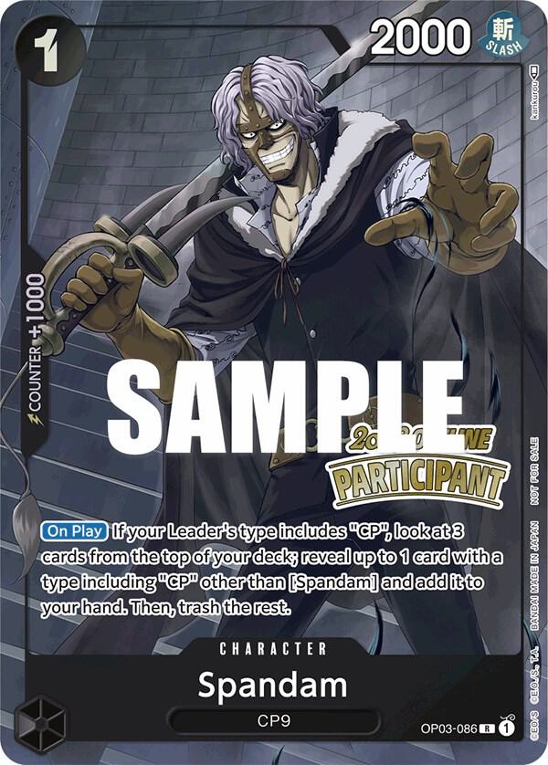 Spandam (Offline Regional 2023) [Participant] - One Piece Card Game