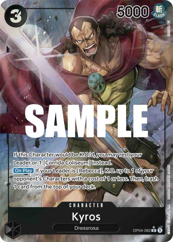 Kyros (Alternate Art) - One Piece Card Game