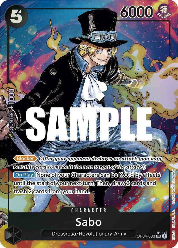 Sabo (Alternate Art) - One Piece Card Game