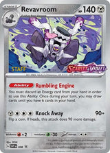 Revavroom - 008 (Prerelease) [Staff] - Pokémon