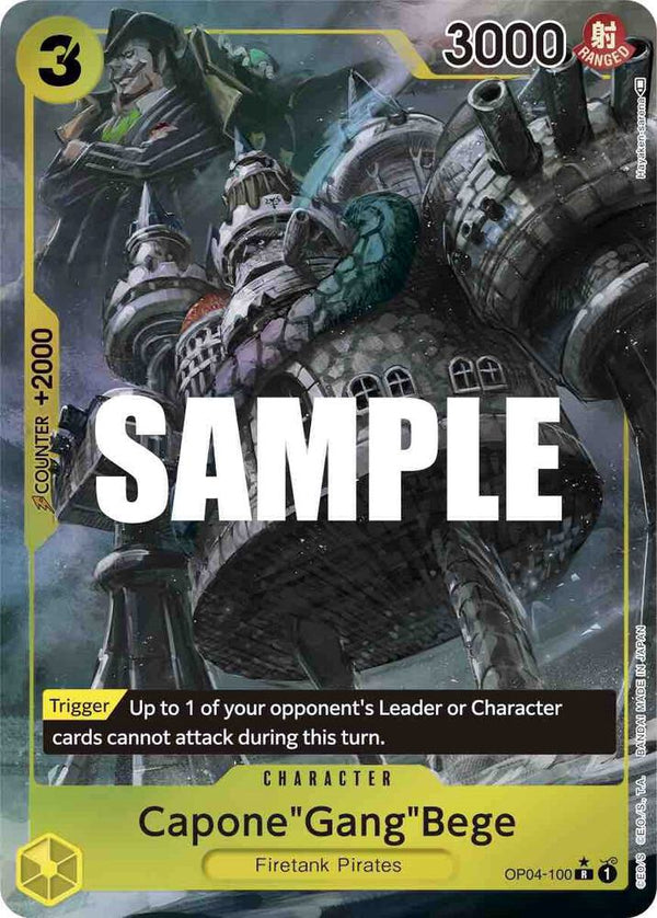 Capone"Gang"Bege (Alternate Art) - One Piece Card Game