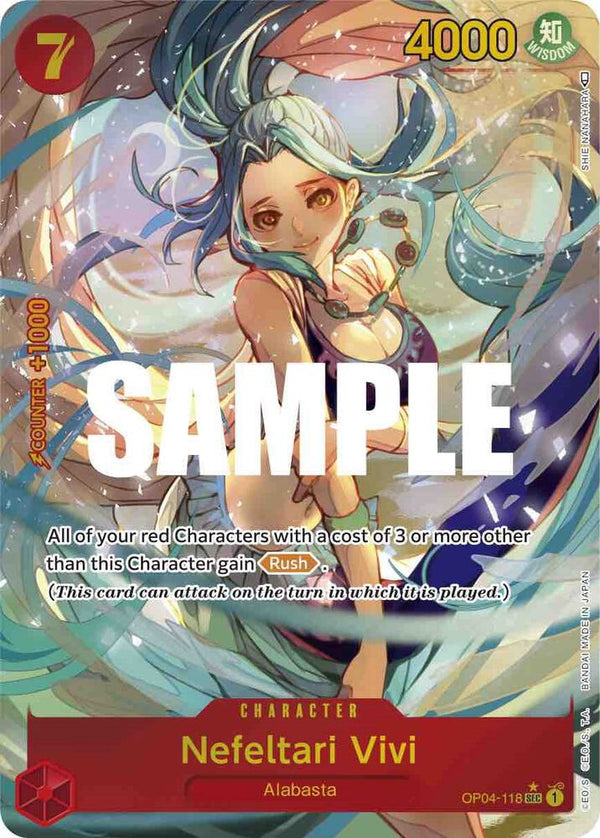 Nefeltari Vivi (118) (Alternate Art) - One Piece Card Game