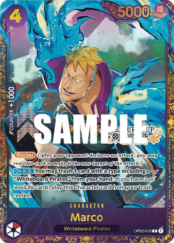 Marco (Treasure Cup) - One Piece Card Game