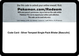 Code Card - Silver Tempest Single Pack Blister [Basculin] - Pokémon