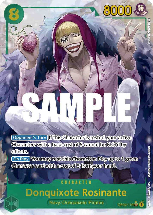 Donquixote Rosinante (Alternate Art) - One Piece Card Game