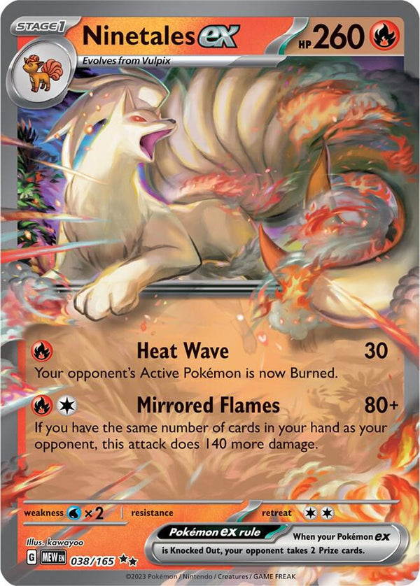 Ninetales ex - 038/165 - Pokémon