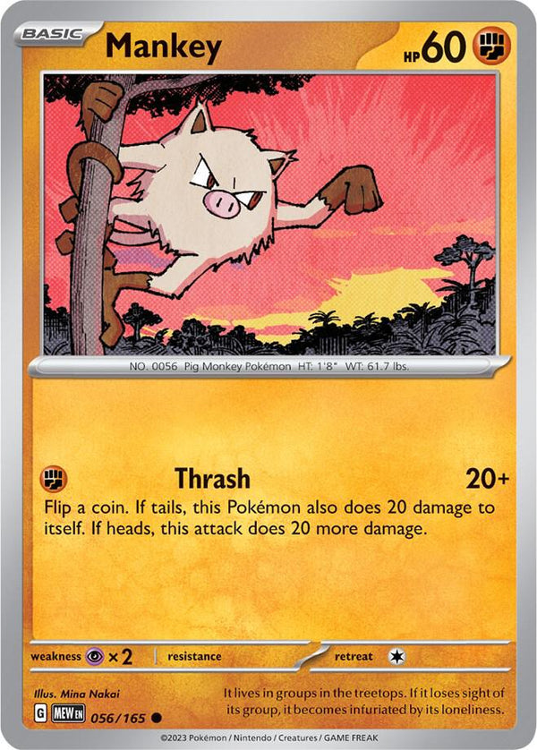 Mankey - Pokémon