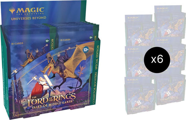 The Lord of the Rings: Tales of Middle-earth - Special Edition Collector Booster Display Case - Magic: The Gathering