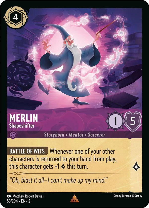 Merlin - Shapeshifter - Disney Lorcana