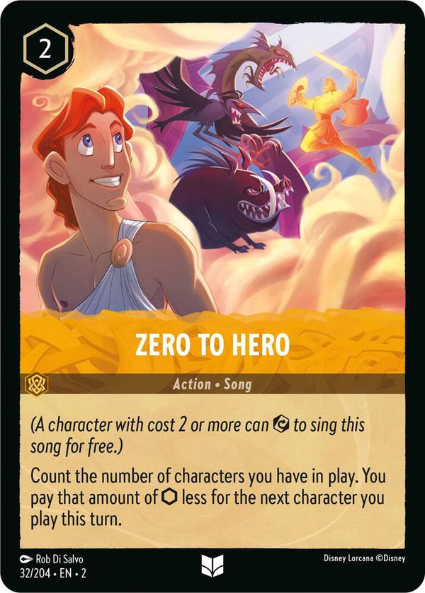 Zero To Hero - Disney Lorcana